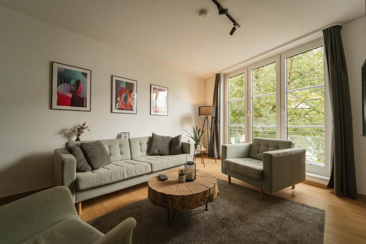 מגדבורג Raum921 - Stilvolles Apartment - Wlan, Tiefgarage, Kueche, Netflix מראה חיצוני תמונה